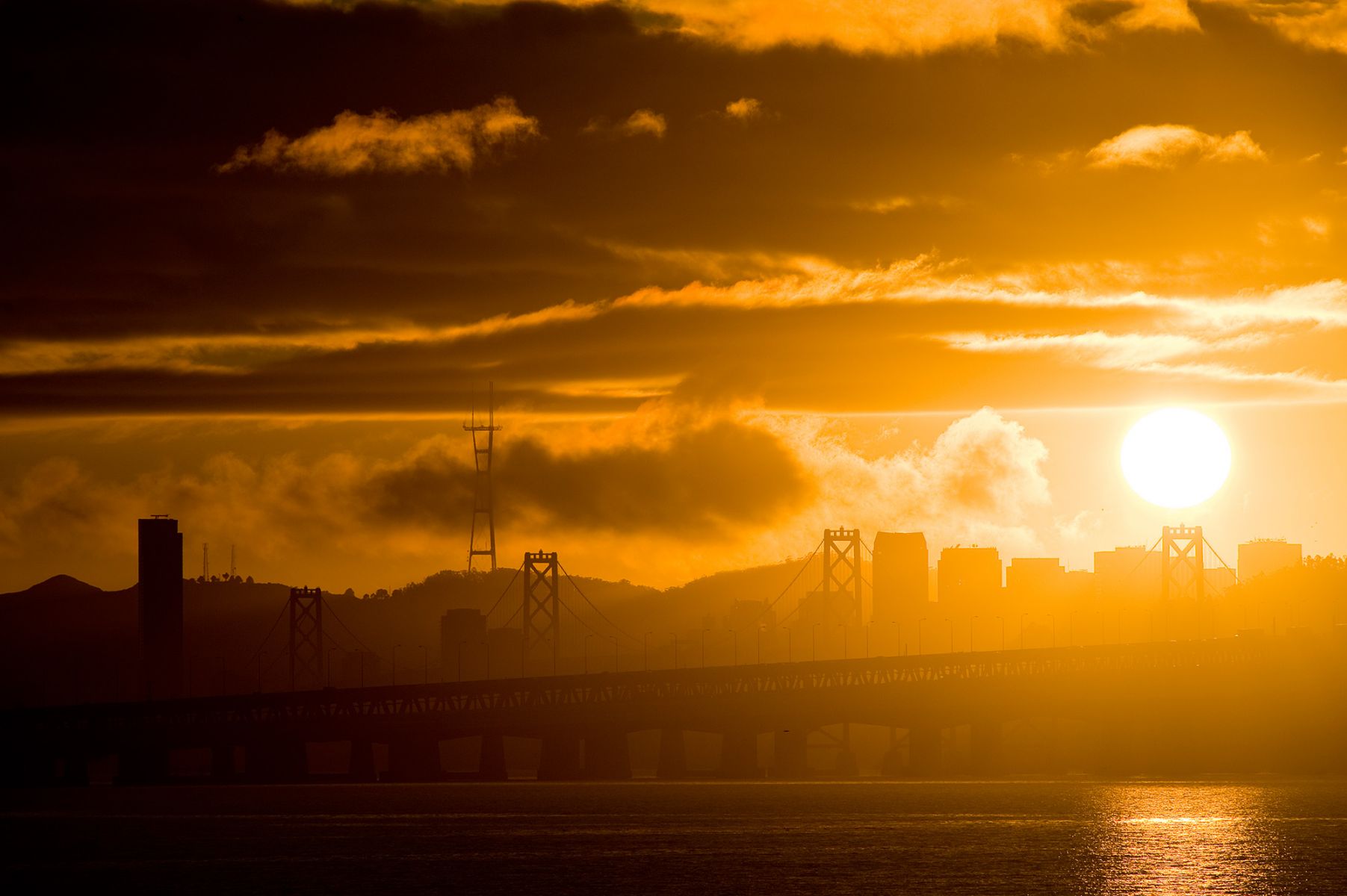 San Francisco Sonnenuntergang