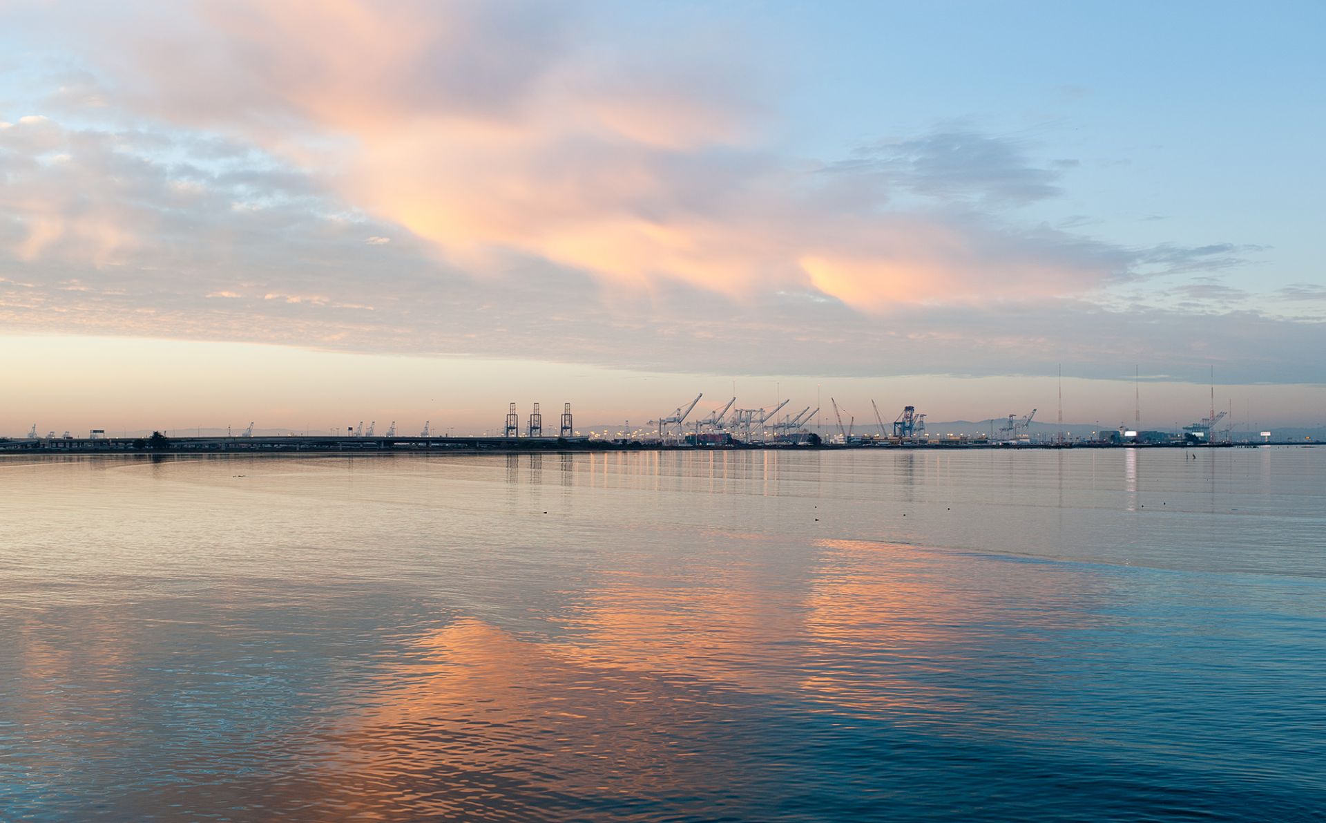 Oakland Dock Cranes